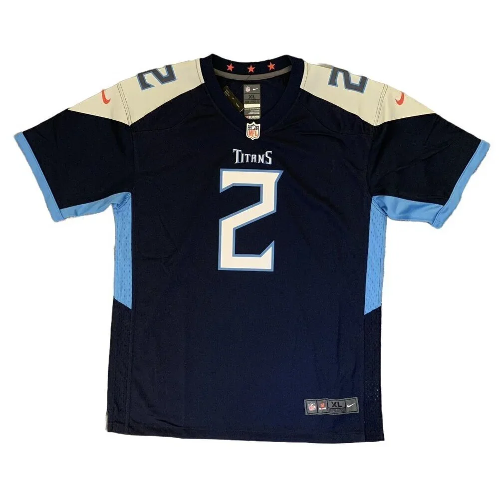 NWT Nike Youth Tennessee Titans NFL Julio Jones #2 Football Jersey Sz XL (18/20)